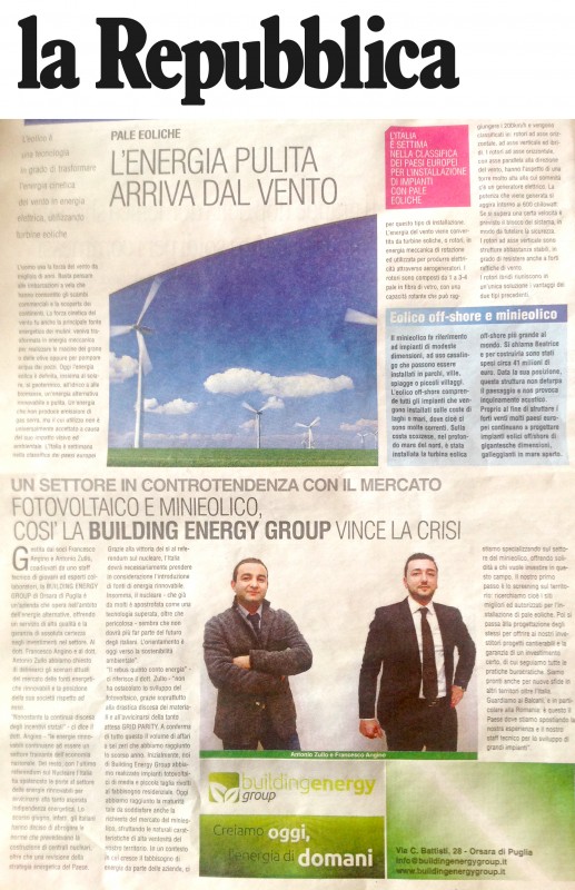 La Repubblica 10/02/2013