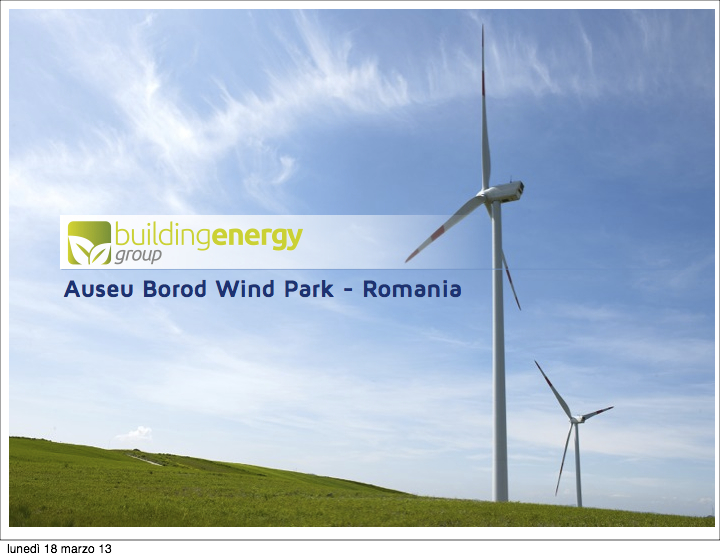 Building Energy Group - Grandi Impianti