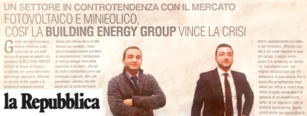 Building Energy - La Repubblica